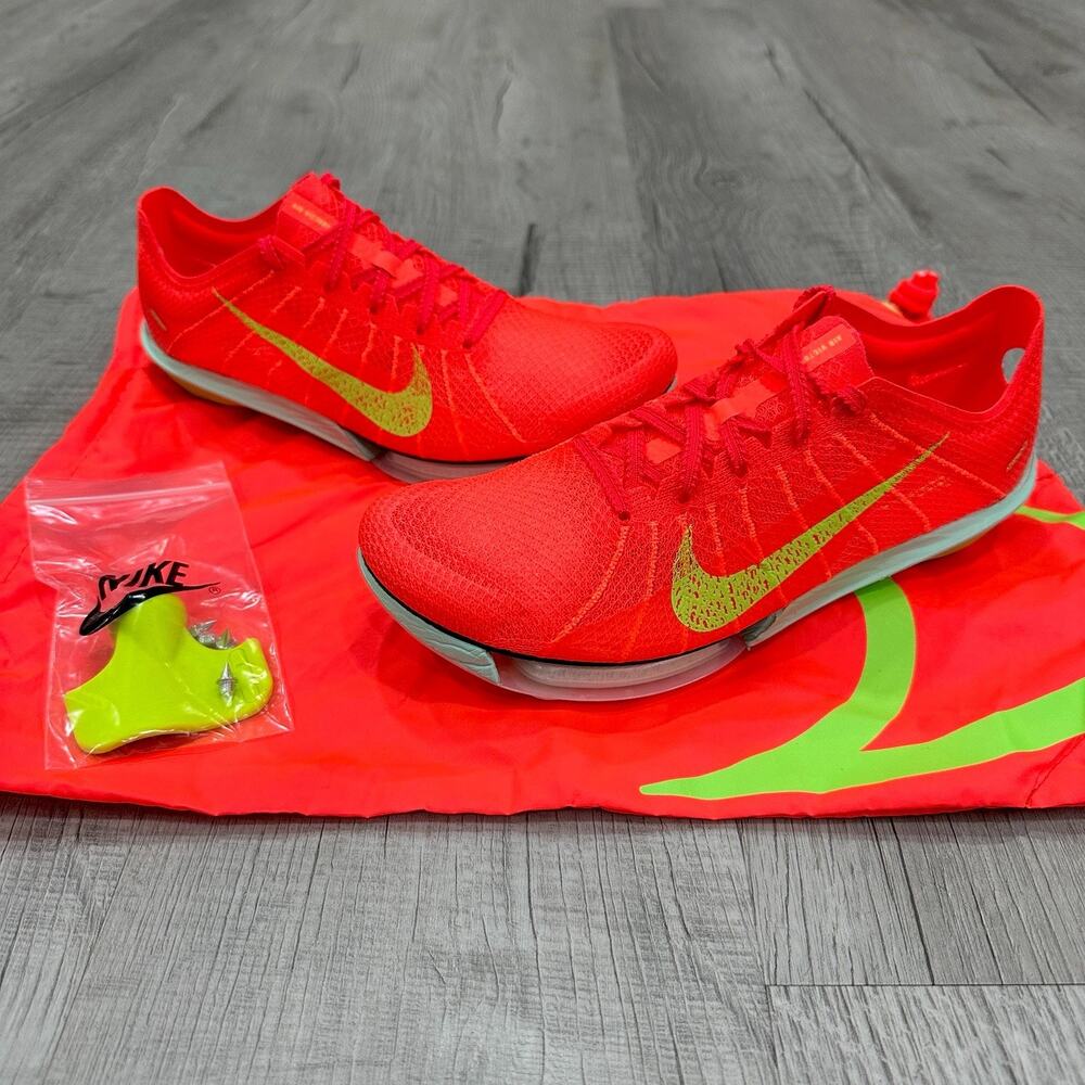 Nike Air Zoom Victory 2 Bright Crimson Lime Blast Men’s Size 7 FD8411-600